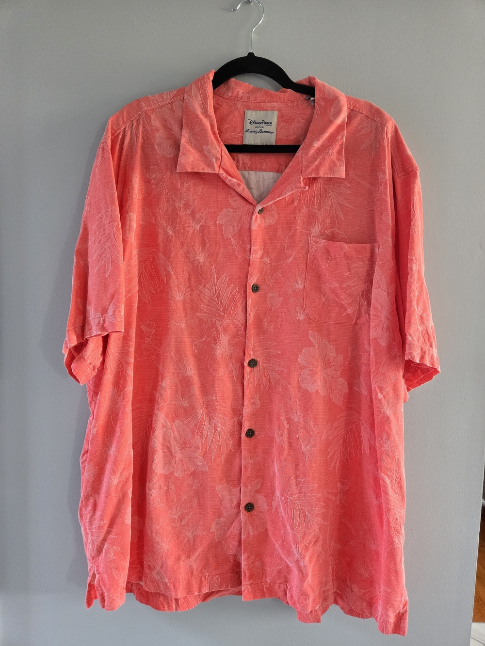 Disney Parks Collection By Tommy Bahama Men's Button Down Shirt 3XL